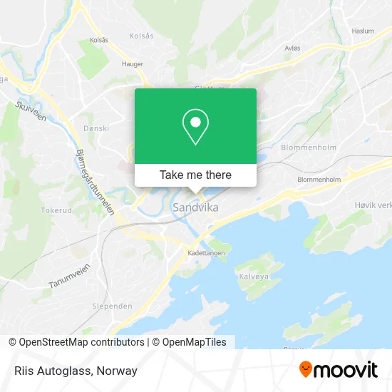 Riis Autoglass map