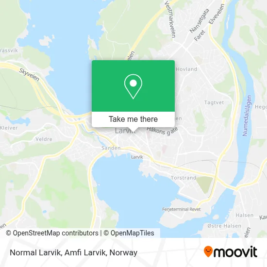 Normal Larvik, Amfi Larvik map