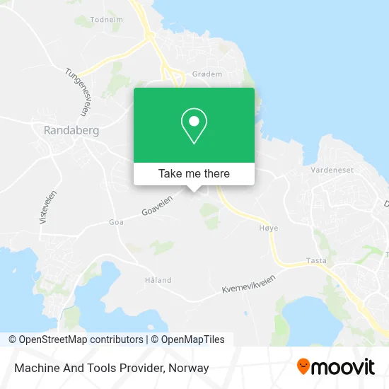 Machine And Tools Provider map
