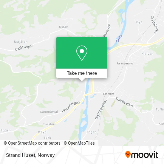 Strand Huset map