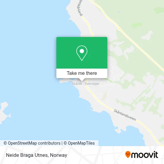 Neide Braga Utnes map