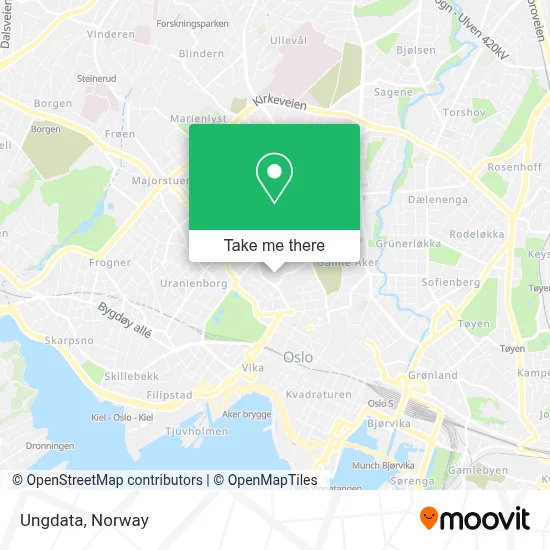 Ungdata map