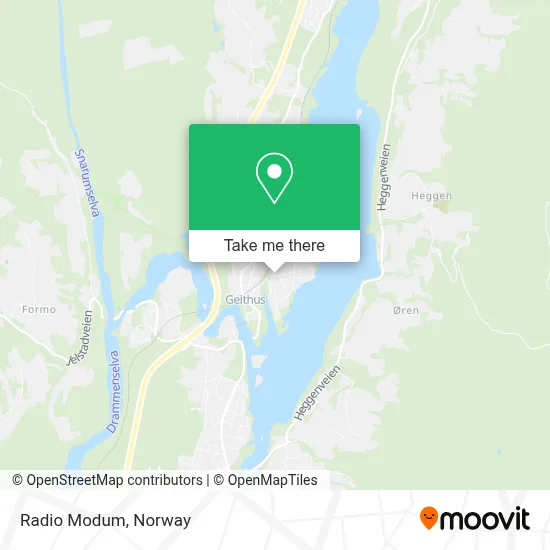 Radio Modum map