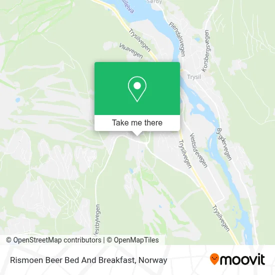 Rismoen Beer Bed And Breakfast map