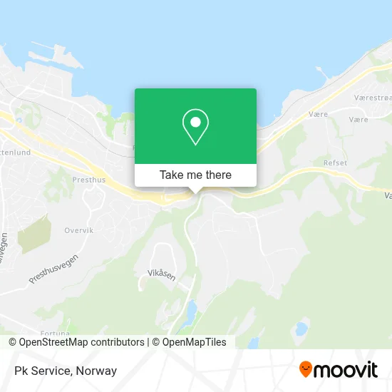 Pk Service map