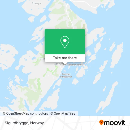 Sigurdbrygga map