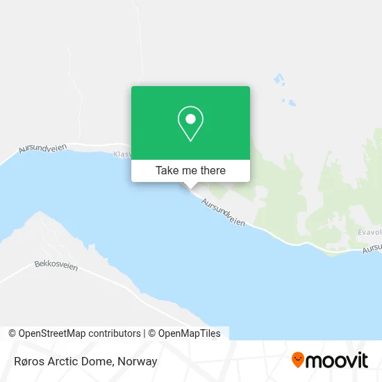 Røros Arctic Dome map