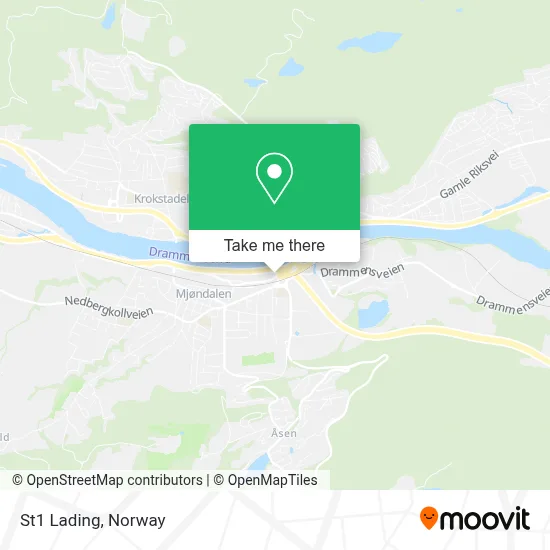 St1 Lading map