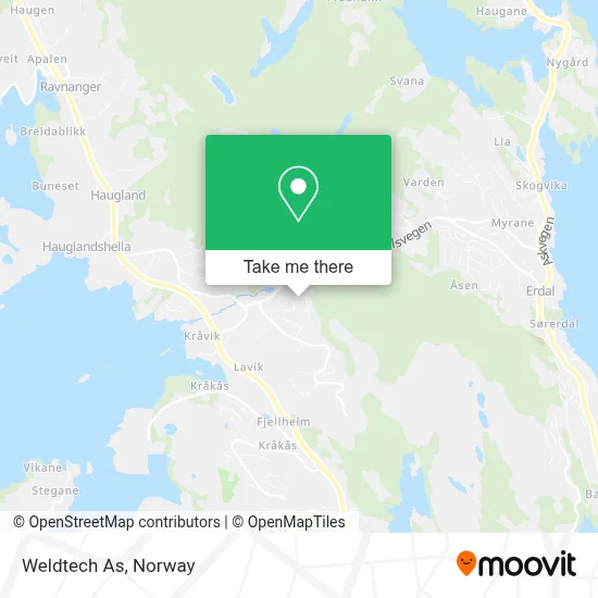 Weldtech As map