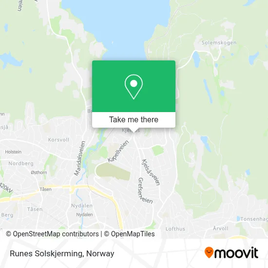 Runes Solskjerming map