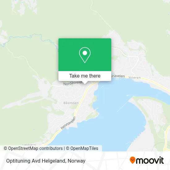 Optituning Avd Helgeland map