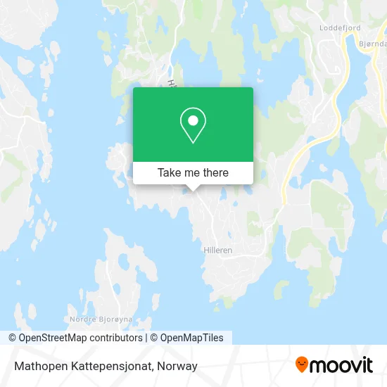Mathopen Kattepensjonat map