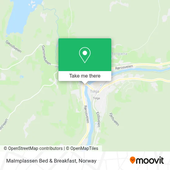 Malmplassen Bed & Breakfast map