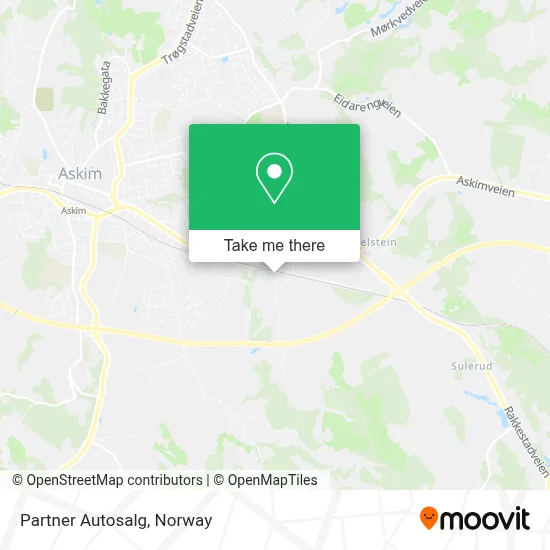 Partner Autosalg map