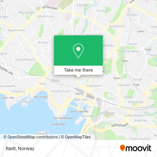 Rødt map