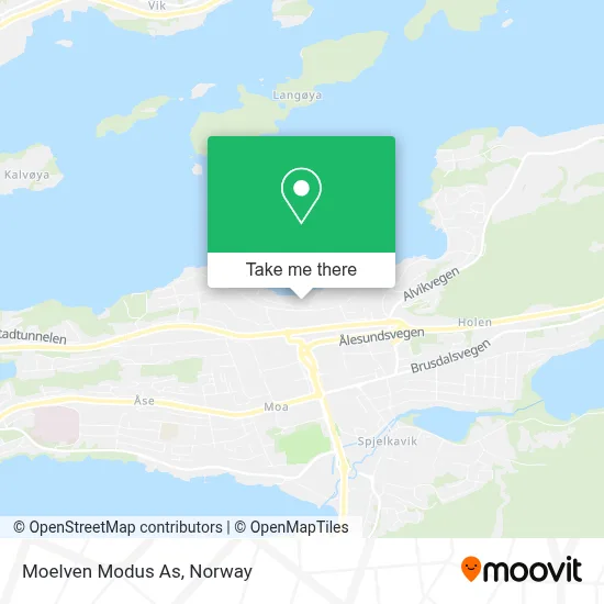 Moelven Modus As map