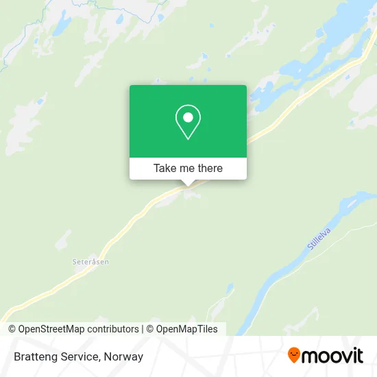 Bratteng Service map