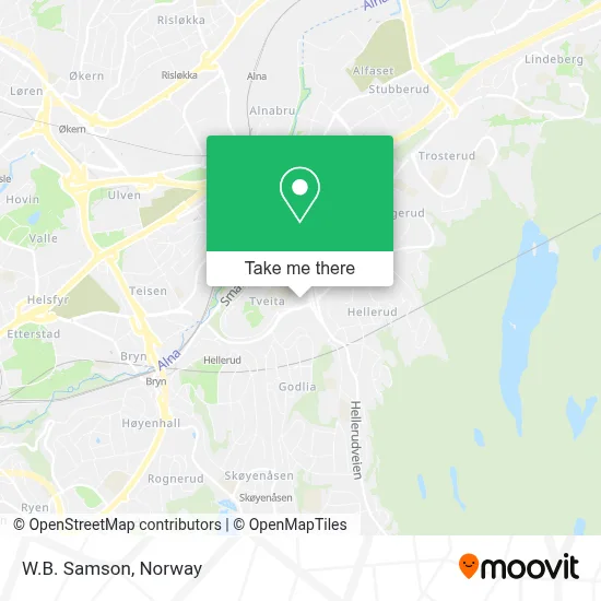 W.B. Samson map
