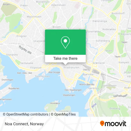 Noa Connect map