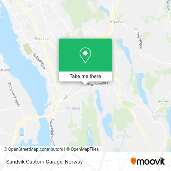 Sandvik Custom Garage map