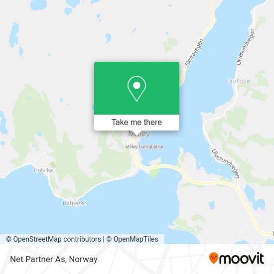 Net Partner As map