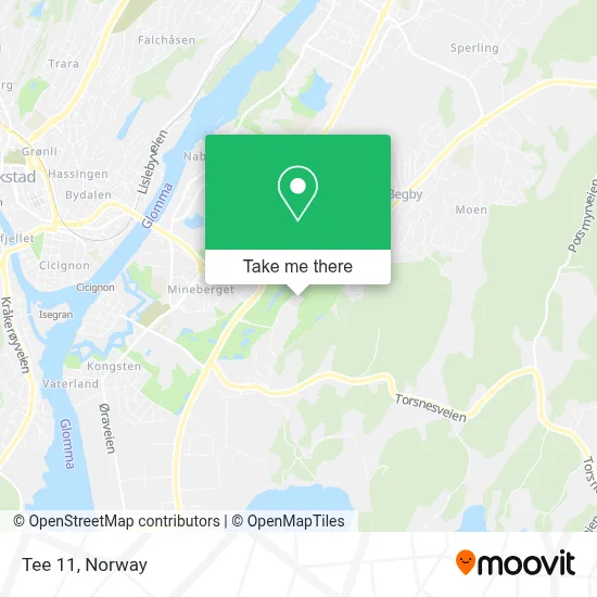 Tee 11 map