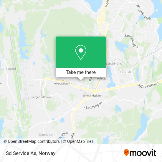 Sd Service As map