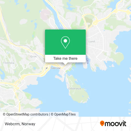 Webcrm map
