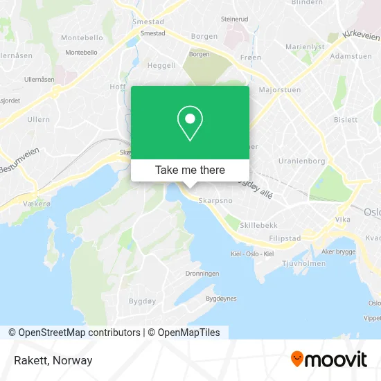 Rakett map