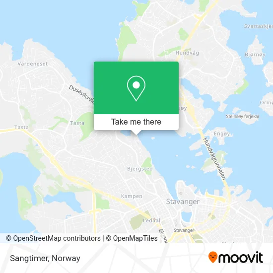 Sangtimer map