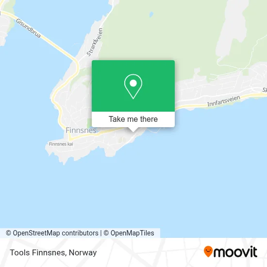 Tools Finnsnes map