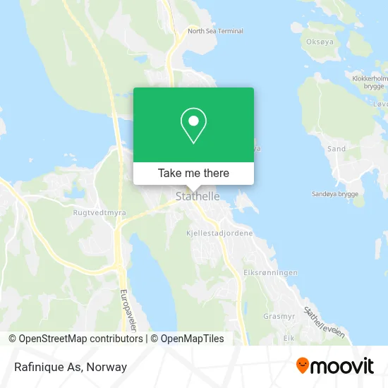 Rafinique As map