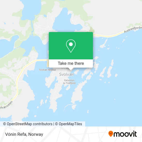 Vónin Refa map