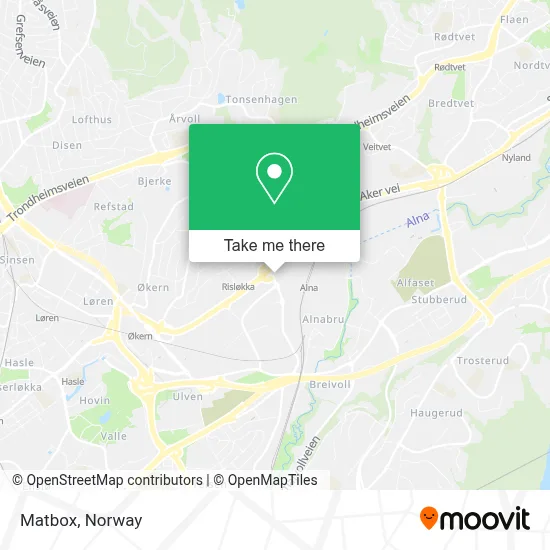 Matbox map
