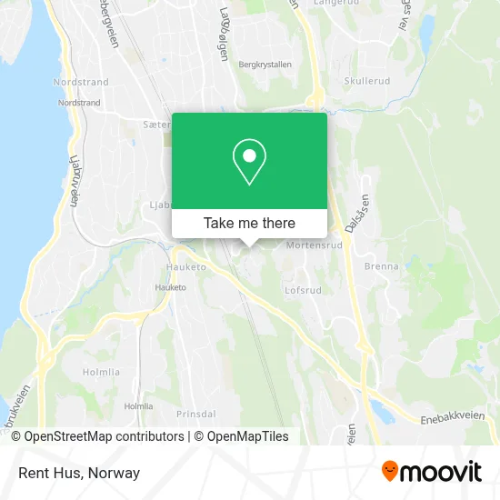 Rent Hus map