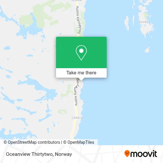 Oceanview Thirtytwo map