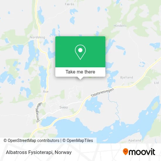 Albatross Fysioterapi map