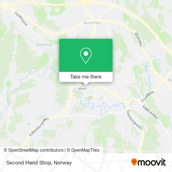Second Hand Shop map