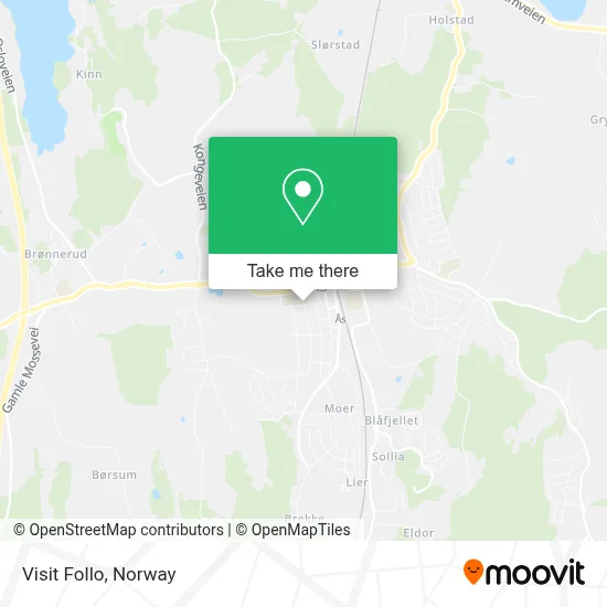 Visit Follo map