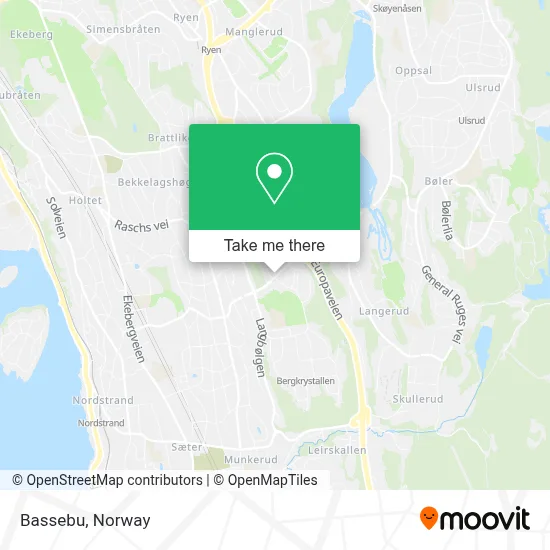 Bassebu map