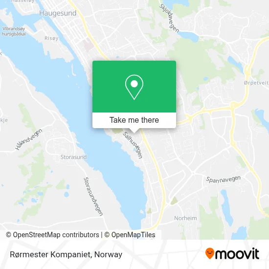 Rørmester Kompaniet map