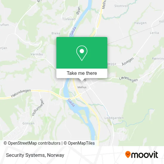 Security Systems map