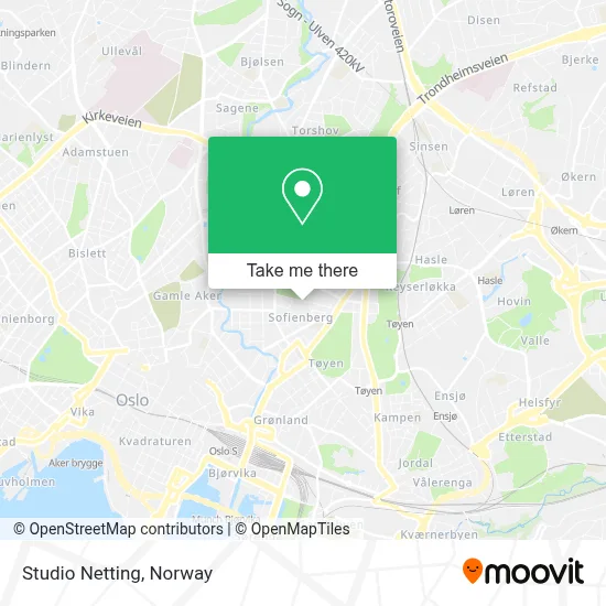 Studio Netting map