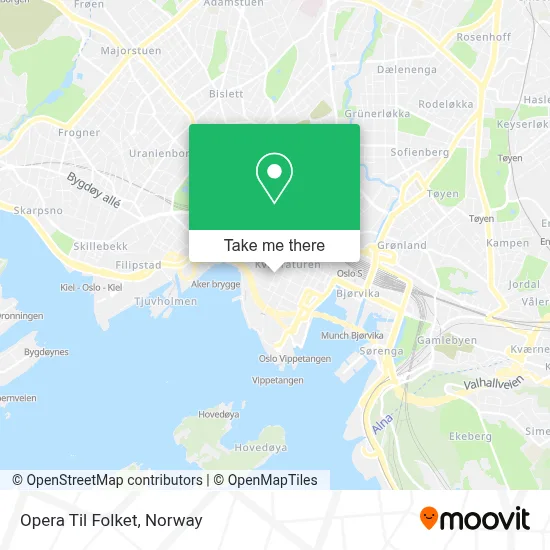 Opera Til Folket map