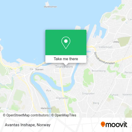 Avantas Inshape map