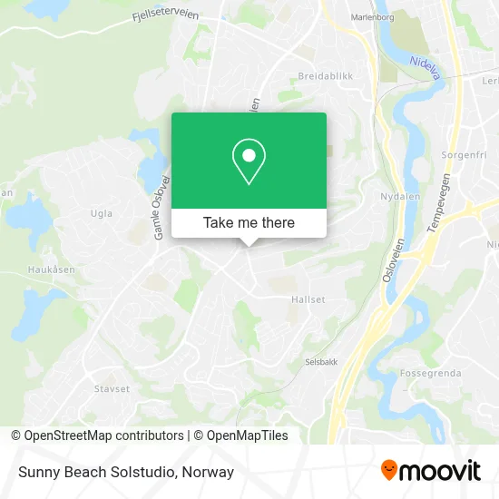 Sunny Beach Solstudio map