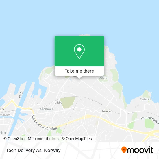 Tech Delivery As map