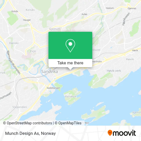 Munch Design As map