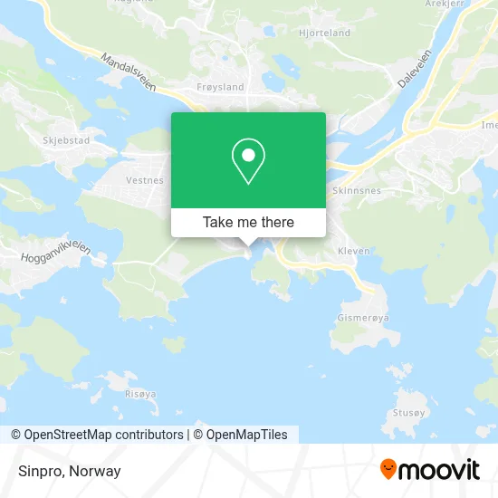 Sinpro map