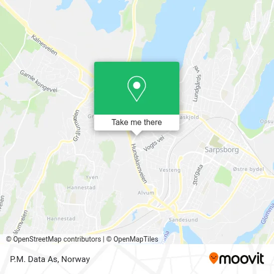 P.M. Data As map